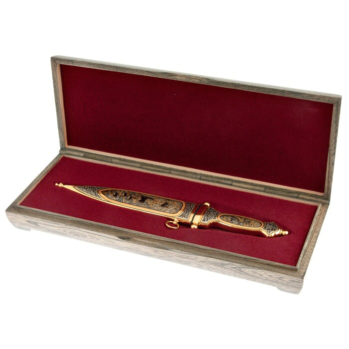 Hunting dagger "Oleshki" Zlatoust