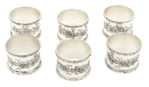 Set of napkin rings "Inciso"