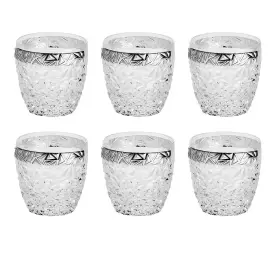 Набор для виски "Nicolette" с серебряным декором, на 6 персон Набор для виски "Nicolette" с серебряным декором, на 6 персон