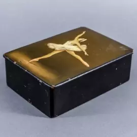 Шкатулка «Балерина». СССР, Федоскино, 1965 год