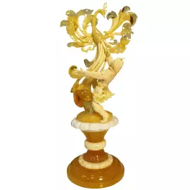 Статуэтка из янтаря "Жар-птица"