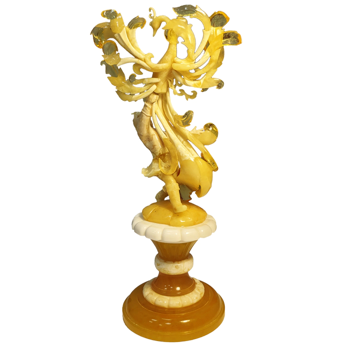 Amber statuette "Firebird"