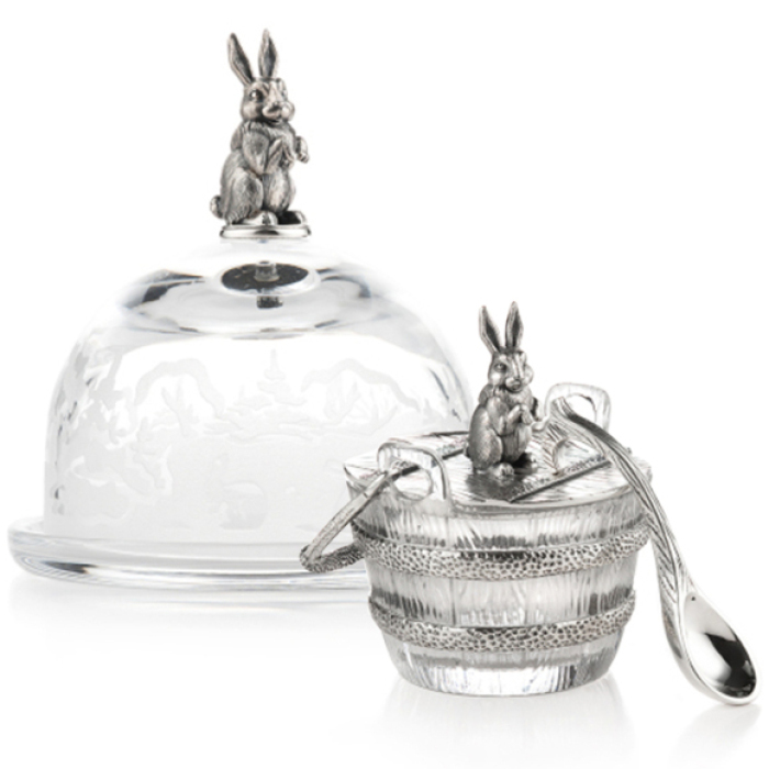 Table setting set "Bunnies"