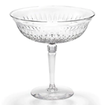 Barcelona crystal candy bowl on a leg