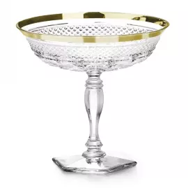 Ваза для конфет из хрусталя "Петергоф" на ножке