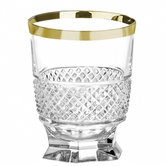 Set of Peterhof crystal water glasses for 6 persons