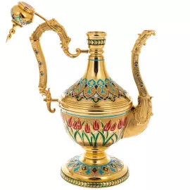 Набор для вина "Цветок востока" на 6 персон, Златоуст