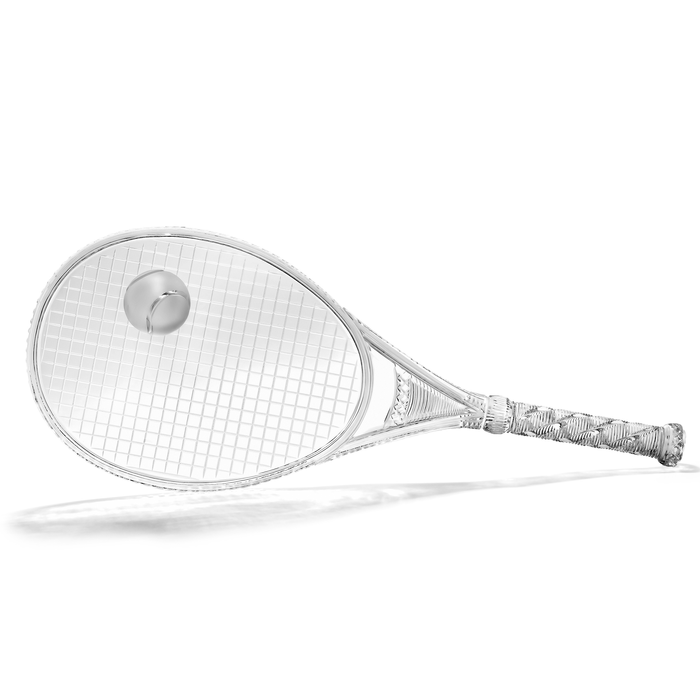 Souvenir made of crystal "Tennis racket"