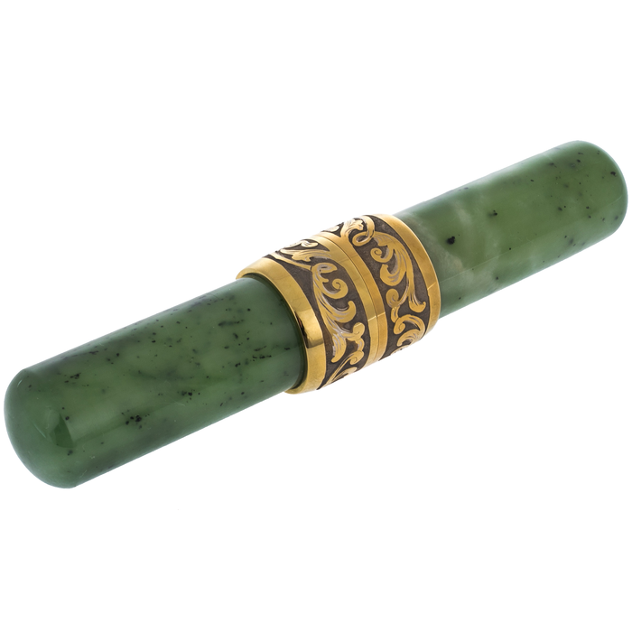 Cigar case made of jade, Zlatoust