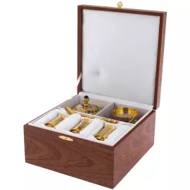 Икорница на содалите "Дары моря" со стопками, Златоуст