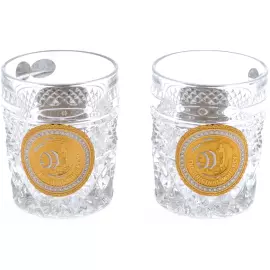 Набор бокалов для виски, на 2 персоны, Златоуст