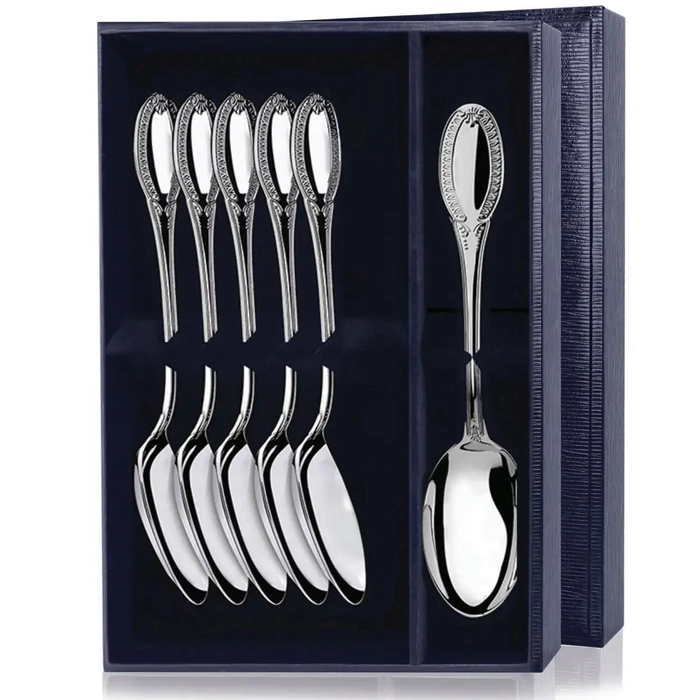 Silver set of tablespoons "Emperor" for 6 people