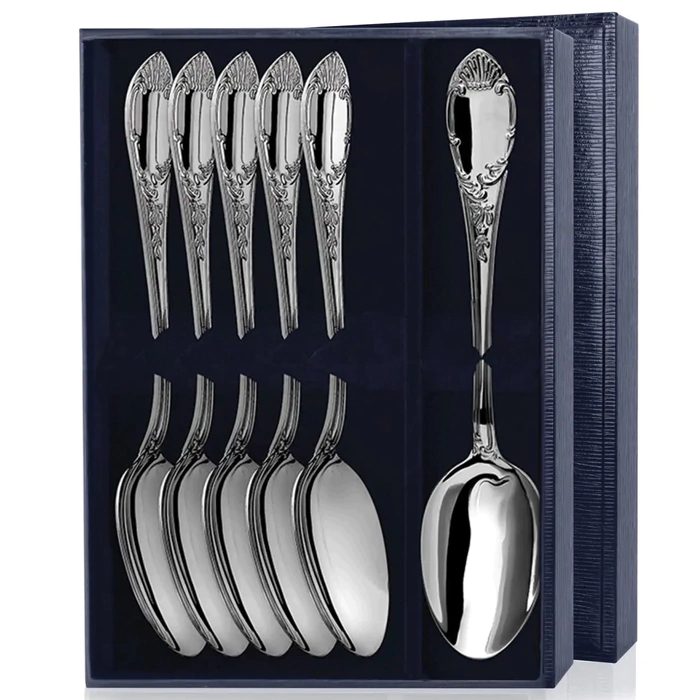 Silver set of Prestige tablespoons for 6 people