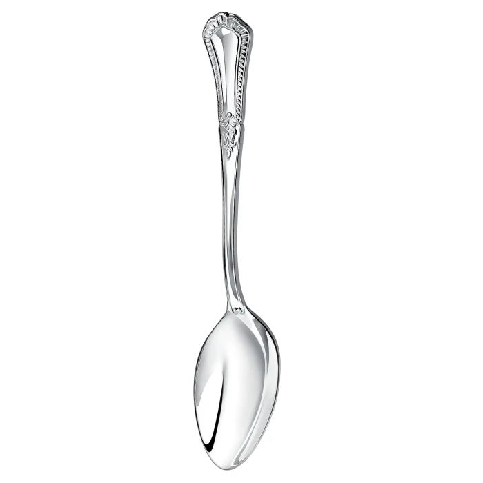 Silver set of dessert spoons "Favorite" for 6 people