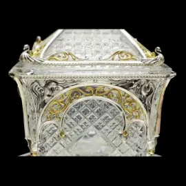 Сахарница серебряная "Белочка" Сахарница серебряная "Белочка"