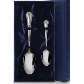 Set of 2 silver cutlery "Favorit" for 1 person