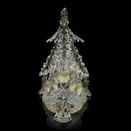 Коллекция чайных и кофейных ложек из серебра "Ель" Коллекция чайных и кофейных ложек из серебра "Ель"