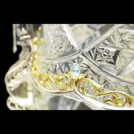 Коллекция чайных и кофейных ложек из серебра "Ель" Коллекция чайных и кофейных ложек из серебра "Ель"