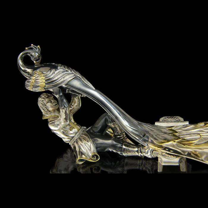 Silver Firebird Cake Set