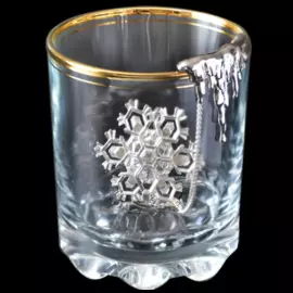 Silver water ionizer "Snowflake"