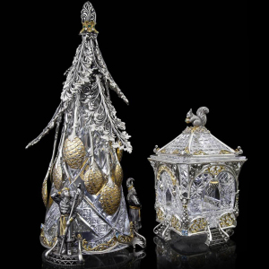 Collection of tableware "According to the tale of Tsar Saltan"