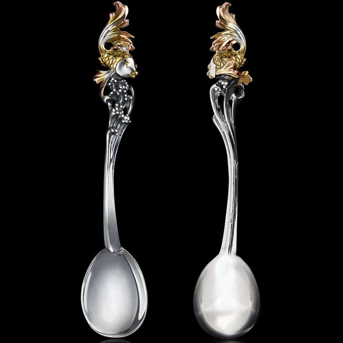 A teaspoon of "Goldfish"