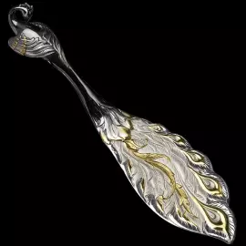 Серебряная лопаточка для торта "Жар-Птица"