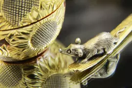 Чайная ложка "Мышка-норушка"