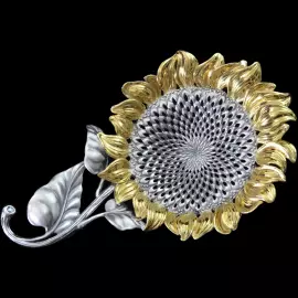 Ситечко для чая "Подсолнух"