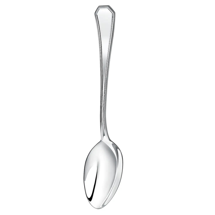 Elegant silver tablespoon