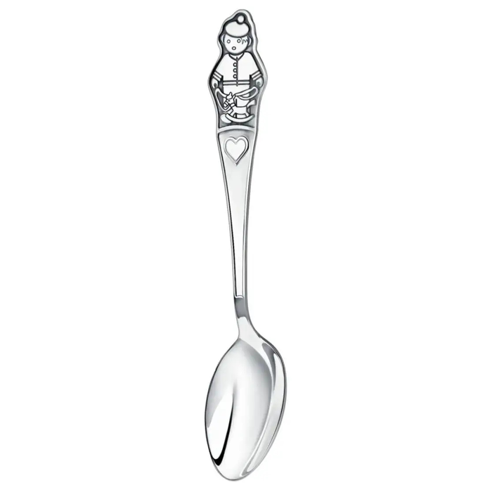 Silver set for kids CD "Boy": mug, spoon, rattle