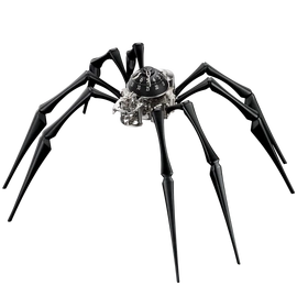 Эксклюзивные настольные часы "Arachnophobia" Black