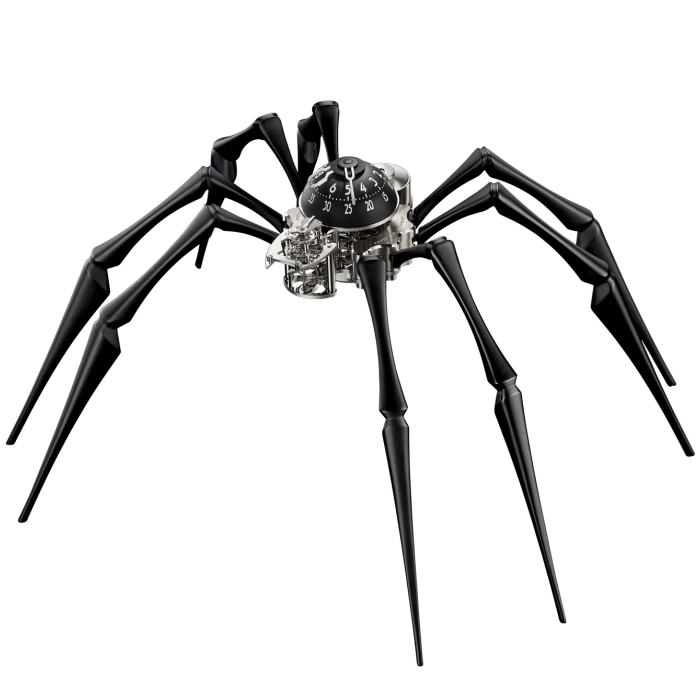 Эксклюзивные настольные часы "Arachnophobia" Black