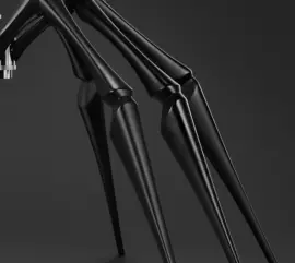 Эксклюзивные настольные часы "Arachnophobia" Gold