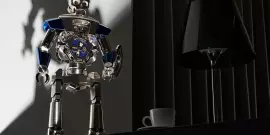 Эксклюзивные настольные часы "Balthazar" Blue