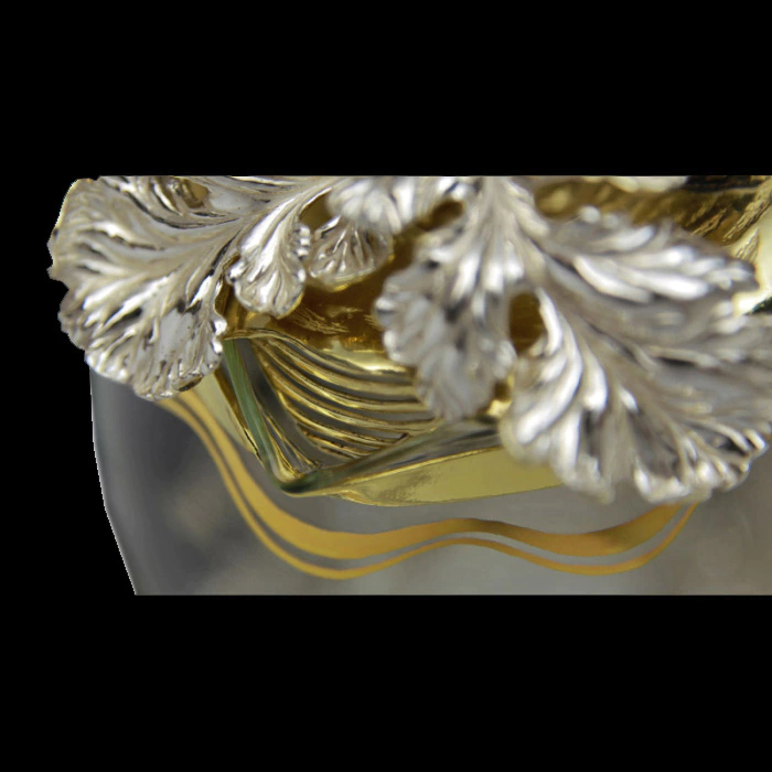Silver teapot "Turnip"