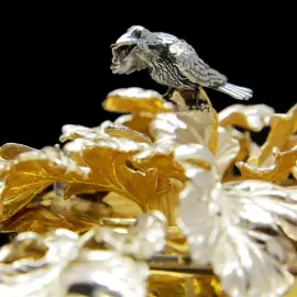 Чайник из серебра "Репка" Чайник из серебра "Репка"