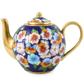 Чайный набор "Анютины глазки" на 2 персоны