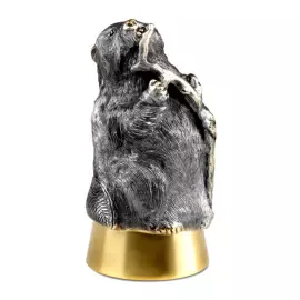 Набор для водки "Бобер с бобрятами" на 6 персон