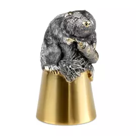 Набор для водки "Бобер с бобрятами" на 6 персон