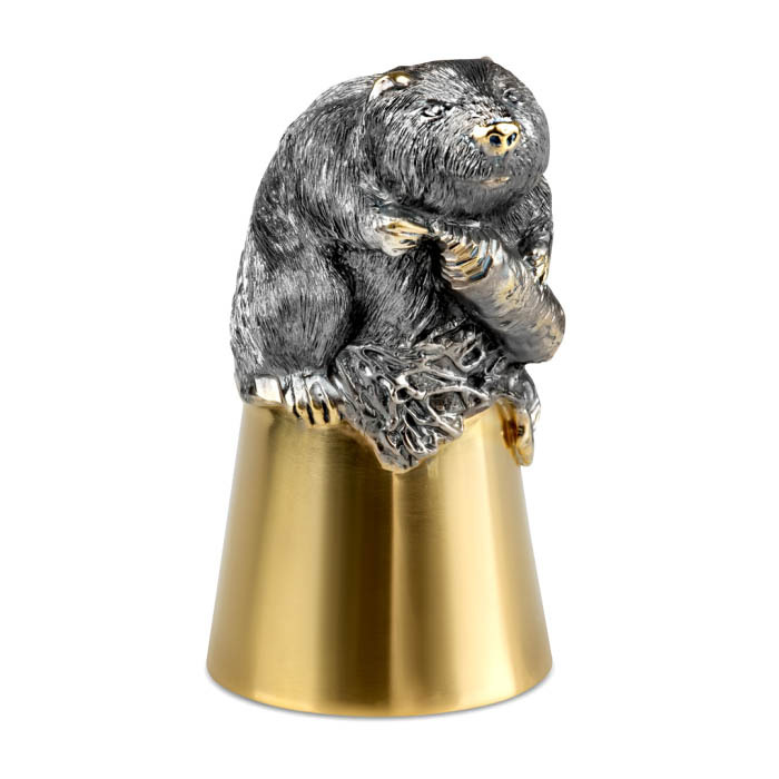 Набор для водки "Бобер с бобрятами" на 6 персон