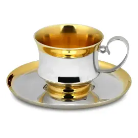 Кофейный сервиз из серебра "Злата" на 6 персон Кофейный сервиз из серебра "Злата" на 6 персон