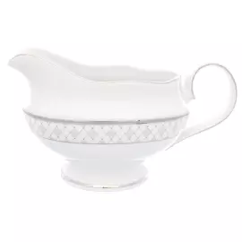 Столовый набор из фарфора Repast "Серебряная сетка" на 6 персон, 25 предметов