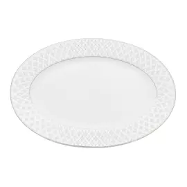 Столовый набор из фарфора Repast "Серебряная сетка" на 6 персон, 25 предметов