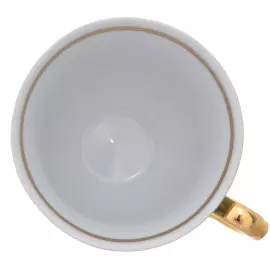 Набор кофейных пар из фарфора Repast "Охота зеленая" на 6 персон