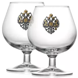 A set of glasses for cognac "Fatherland"