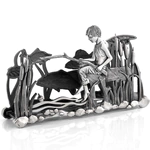 Fishing napkin holder