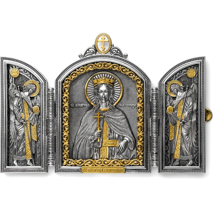 Складень "Святая Екатерина"