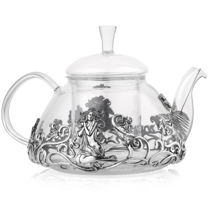 Чайник из серебра "Модерн"