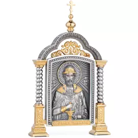 Парадная икона "Святой Дмитрий"